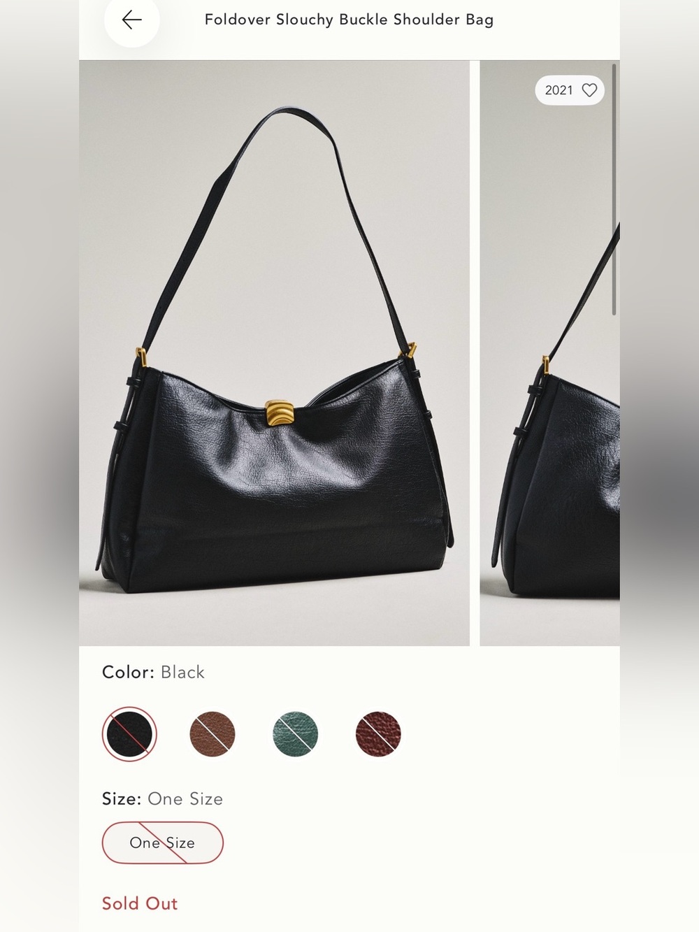 Anthropologie Black Shoulder Bag